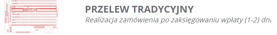 przelew tradycyjny w robik